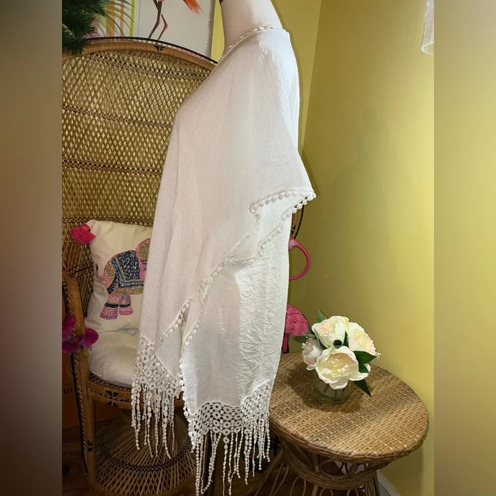 Vintage Lace Kimono One Size - Picture 12 of 14